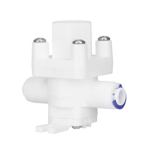 KOSDFOGE 1/4 Quick Fitting Reducing Valve Pressure Regulator for Reverse Osmosis Water Purifier White PP Material von KOSDFOGE