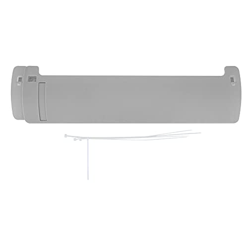 KOSDFOGE Air Conditioner Deflector Retractable Wind Shield for Healthier Indoor Environment Gray White 41.4cm 77cm (Grey) von KOSDFOGE
