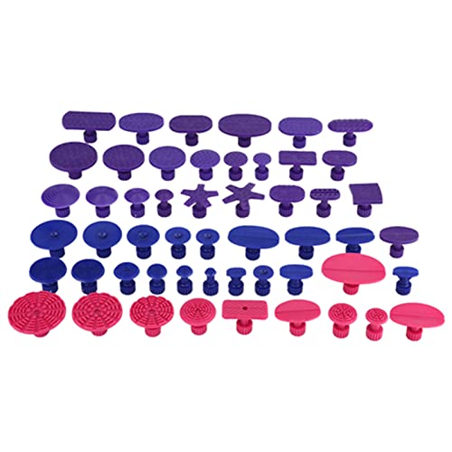 KOSDFOGE Car Body Dents Removal Pulling Tabs Paintless Dent Repair Tools 52Pcs for Automobile Motorcycle von KOSDFOGE