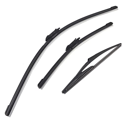 KOSDFOGE Car Windscreen Windshield Wiper Blade Set Complete Cleaning Smooth Silent Wiping Corsa D 2006‑2014 von KOSDFOGE