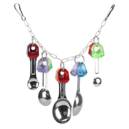 KOSDFOGE Colorful Plastic Parrot Bird Chewing Playing Toys Cage Hanging Decoration for Birds Health and Entertainment KOSDFOGE Colorful Plastic Parrot Bird Chewing Playing Toys Cage Hanging Decoration for Birds Health and Entertainment von KOSDFOGE