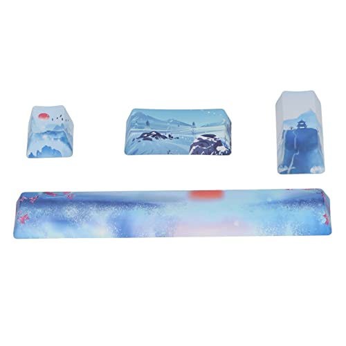 KOSDFOGE DIY Keycaps Kit Snow Ice City Pattern Universelles Ersatzzubehör Für Mechanische Tastaturen, Inklusive Leertaste, ESC-Tastenkappe, Enter-Tastenkappe, Numpad-Enter-Tastenkappe. KOSDFOGE DIY Keycaps Kit Snow Ice City Pattern Universelles Ersatzzubehör Für Mechanische Tastaturen, Inklusive Leertaste, ESC-Tastenkappe, Enter-Tastenkappe, Numpad-Enter-Tastenkappe. von KOSDFOGE