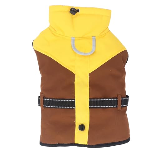 KOSDFOGE Dog Warm Coat Water Resistant Adjustable Fit Reflective Strip Dog Clothes Winter Jacket for Cold Weather (XL) von KOSDFOGE