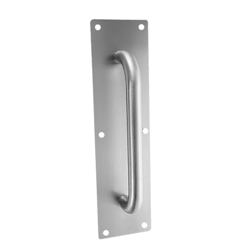 KOSDFOGE Edelstahl Ziehen und Schiebenschildtür Zugangstür Zuggriff mit Schrauben (Square handle Large size (280 * 65mm)) von KOSDFOGE