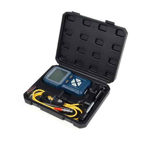 KOSDFOGE Hochpräzisions-Leeb-Härte-Tester-Metalle-Härte-Test-Kit tragbares Digital-Duro Meter 360 ° HB HV HS HRA HRB HRC Test-D-Typ-Schlag geräte von KOSDFOGE