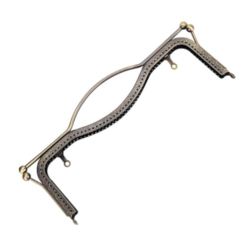 KOSDFOGE Iron Handle Bag Purse Frame DIY Sewing Tailor Supplies Square Handbag Attractive Craft Wallet Accessory von KOSDFOGE