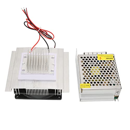 KOSDFOGE Kältekühlsystem, 12 V Thermoelektrisches Peltier Kältekühlsystem, Gute Schnelle Kühlung, Geräuscharmes Halbleiter Kühlsystem Set von KOSDFOGE