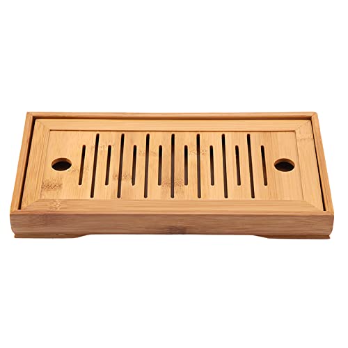 KOSDFOGE Mini Tea Serving Tray Chinese Gongfu Tea Plate Portable Office Home Table Strong Durable Exquisite Gift Tea Tray Mini Chinese von KOSDFOGE