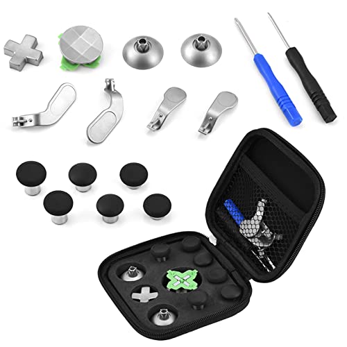 KOSDFOGE Mini Thumb Stick Cap Magnetic Button Multifunktionales Ersatz-Kit für PS4 für Xbox ONE von KOSDFOGE