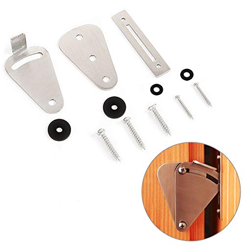 KOSDFOGE Sliding Barn Door Latch Heavy Duty Steel Lock for Bathroom von KOSDFOGE