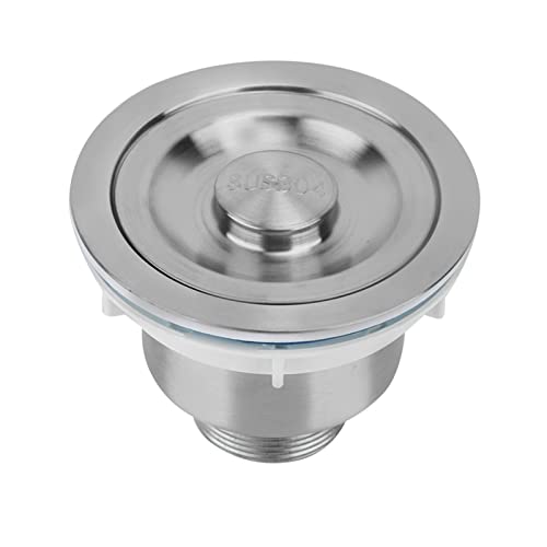 KOSDFOGE Stainless Steel Kitchen Sink Drainer Wire Filter Sewer Accessories for Convenient Dish Washing von KOSDFOGE
