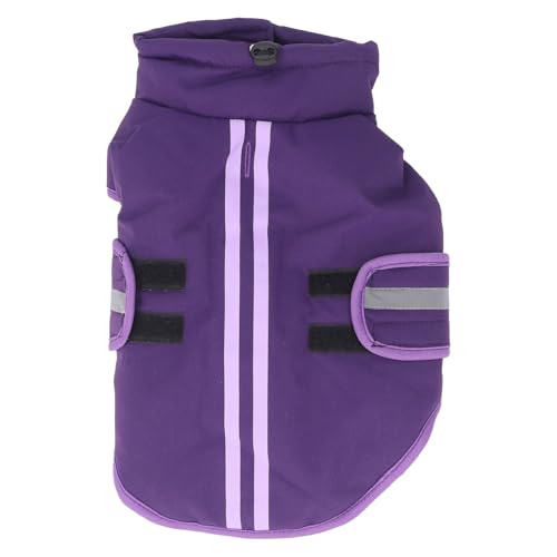 KOSDFOGE Warm Dog Coat Water Resistant Stylish Look Thermal Jacket Vest Pet Clothes for Autumn Winter (L) von KOSDFOGE