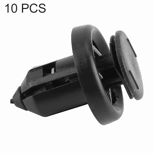 KOSDFOGE Wheel Arch Lining Splashguard Engine Undertray Trim Clips Bumper Front Rear Guard Plate Fixing Buckle Small Lightweight Easy Storage Universal Fit Varieties Vehicles (Ten packs) von KOSDFOGE