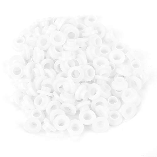 Kunststoff Abstandshalter, 100 Stück Transistor Unterlegscheiben, Isolierte Kunststoff Abstandsbuchsen Unterlegscheiben(TW-9（100pcs）) von KOSDFOGE
