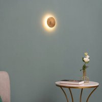 Kosilum - Blattgold LED-Wandleuchte - Lunar von KOSILUM