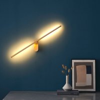 Design LED-Wandleuchte gold 71,5 cm - Melbourne von KOSILUM