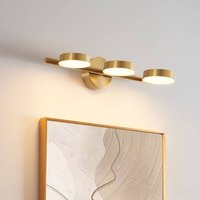 Dreifache Messing-Wandleuchte mit LED und 3 verstellbaren Spots - Syloria Dreifache Messing-Wandleuchte mit LED und 3 verstellbaren Spots - Syloria von KOSILUM