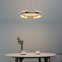 Elegante LED-Hängeleuchte Goldring - Ola von KOSILUM