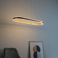 Gold LED-Auskleidung moderne Pendelleuchte - Apollo von KOSILUM