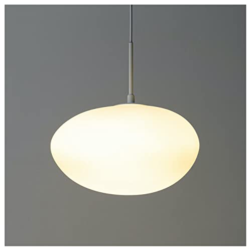 KOSILUM – Pendelleuchte aus Glas opalweiß – Veglia – Licht warmweiß Beleuchtung Wohnzimmer Schlafzimmer Küche Flur – 5 W – 500 lm – integrierte LED – IP20 von KOSILUM