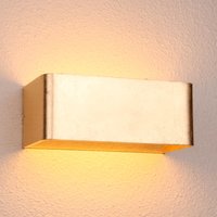 Kosilum - Goldene klappbare led Wandleuchte - 20 cm - Quadra von KOSILUM