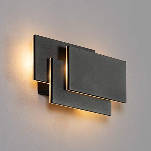 Kosilum – Wandleuchte dreifach LED – Trio – warmweißes Licht Beleuchtung Wohnzimmer Schlafzimmer Küche Flur – 12 W – 390 lm – integrierte LED – IP20 von KOSILUM