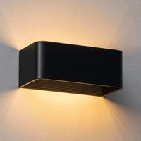 Mattschwarze led Wandleuchte - 20 cm - Quadra Mattschwarze led Wandleuchte - 20 cm - Quadra von KOSILUM
