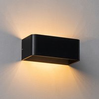 Led Wandleuchte schwarz kompatibel mit Dimmer - Quadra von KOSILUM