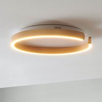 Minimalistische runde goldene LED-Deckenlampe - Evora von KOSILUM