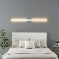 Minimalistische weiße Design-LED-Wandleuchte 144 cm IP65 - Sambai von KOSILUM