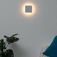 Quadratische LED-Wandleuchte mit minimalistisch abgerundeten Kanten - Eporedia von KOSILUM