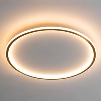 Runde LED-Deckenleuchte 60 cm goldener Kreis - Alessia von KOSILUM