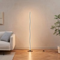 Schwarze dimmbare LED-Stehleuchte moderne Spirale 148 cm - Telvo Schwarze dimmbare LED-Stehleuchte moderne Spirale 148 cm - Telvo von KOSILUM