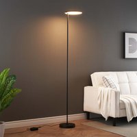 Schwarze minimalistische Stehlampe dimmbar mit verstellbarem Kopf - Kalena von KOSILUM