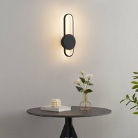 Trendige schwarze Wandleuchte aus Aluminium -Piani Trendige schwarze Wandleuchte aus Aluminium -Piani von KOSILUM