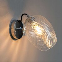 Kosilum - Wandleuchte aus strukturiertem Glas - Cassia von KOSILUM