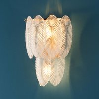 Wandleuchte mit Opalglas-Anhängern Julia von KOSILUM