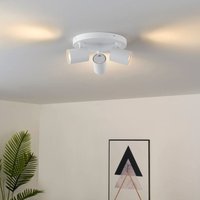 Kosilum - Weiße Deckenleuchte mit drei verstellbaren Spots - Lima Kosilum - Weiße Deckenleuchte mit drei verstellbaren Spots - Lima von KOSILUM