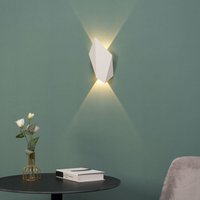 Kosilum - Weiße LED-Wandleuchte mit geometrischem Design - Giada von KOSILUM