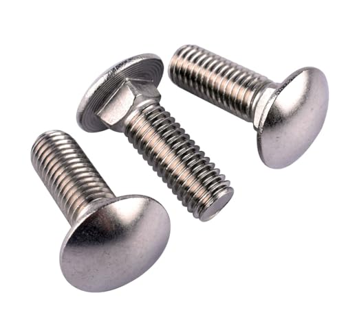 KOSJETHAS 6 Stück Rundkopfschrauben Vierkantansatz Edelstahl 304 18-8 Grobgewinde UNC KOSJETHAS 6 Stück Rundkopfschrauben Vierkantansatz Edelstahl 304 18-8 Grobgewinde UNC von KOSJETHAS