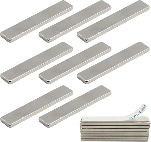 KOSLEOW 20 Stück Neodym Magnete Extra Stark 30x10x3 mm, Rechteckige Seltenerd-Magnete mit 3-fach Verzinkung Rostschutz, Kraftvolle Magnetleiste für Whiteboard, Kühlschrank, Pinnwand, Werkstatt KOSLEOW 20 Stück Neodym Magnete Extra Stark 30x10x3 mm, Rechteckige Seltenerd-Magnete mit 3-fach Verzinkung Rostschutz, Kraftvolle Magnetleiste für Whiteboard, Kühlschrank, Pinnwand, Werkstatt von KOSLEOW