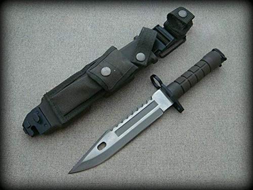 KOSxBO® U.S. Army M 9 Typ-3B - Multipurpose M9 Militär Bajonett mit extrem Sägerücken - taktisches Kampfmesser - USA Knife 39 cm - Messer mit Säge - original Bajonett - von KOSxBO