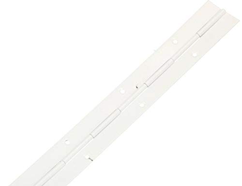 KOTARBAU® 25er Set Stangenscharnier Klavierband 300/31 mm Weiß Teilbar/Schneidbar Scharnier Kürzbar Stabil Anschweißband Scharnierband Möbelscharnier von KOTARBAU