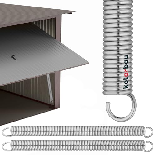KOTARBAU® 2er Set Garagentor Feder Draht 490 mm Torsionsfeder Feder Garagentor Zugfeder Garagentor von KOTARBAU