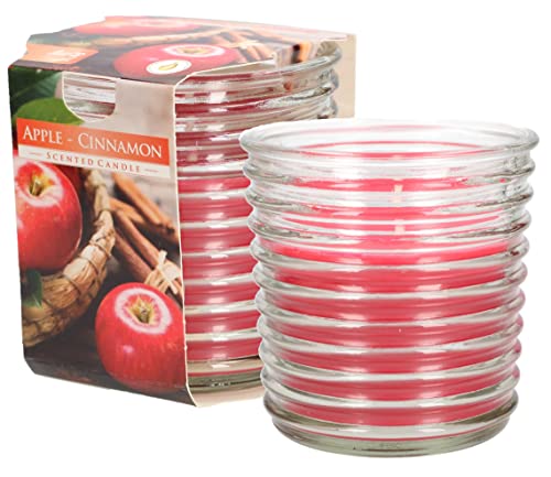 KOTARBAU® 2er Set Kerze Duftkerze im Glas Apple-Cinnamon von KOTARBAU