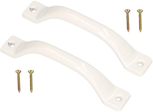 KOTARBAU® 2er Set Möbelgriff 140 mm Weiß Küchengriff Schrankgriff Schubladengriff Ladengriff Bogengriff Türgriff für Schubladen Türen von KOTARBAU