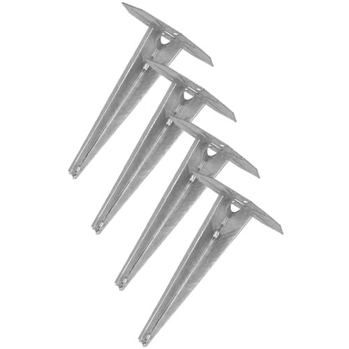 KOTARBAU® 4 Stk. Erdspieß Einschlaghülse für Gartenbeleuchtung 175 mm verzinkt Stahl Erdungsspieß Bodenanker Erdanker Einschlagbare Bodenhalterung für Gartenlampen Einschlagbodenhülse Bodenhülse Anker von KOTARBAU