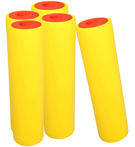 KOTARBAU® 5er Set Ersatzrollen für Tapeten-Andrückroller aus Gummi 240 x 55 mm von KOTARBAU