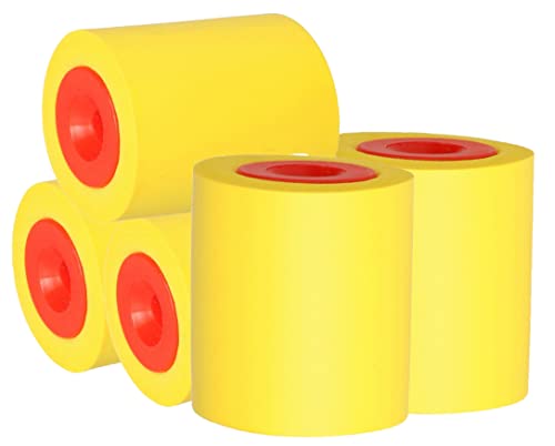 KOTARBAU® 5er Set Ersatzrollen für Tapeten-Andrückroller aus Gummi 45 x 40 mm von KOTARBAU