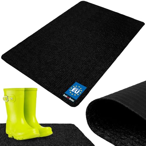 KOTARBAU® Anti-Rutsch Matador Fußmatte Schmutzfangmatte Sauberlaufmatte Strapazierfähig Anthrazit 100x150 cm von KOTARBAU
